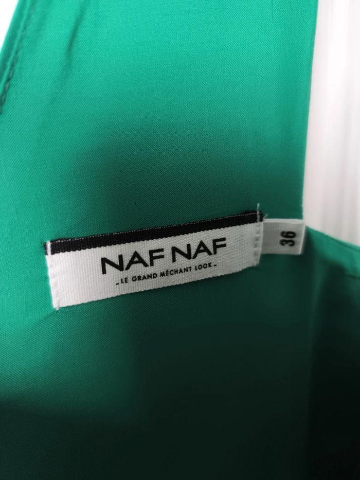 Robe 👗 Naf Naf T36 neuve avec tulle et noeud - photo numéro 2