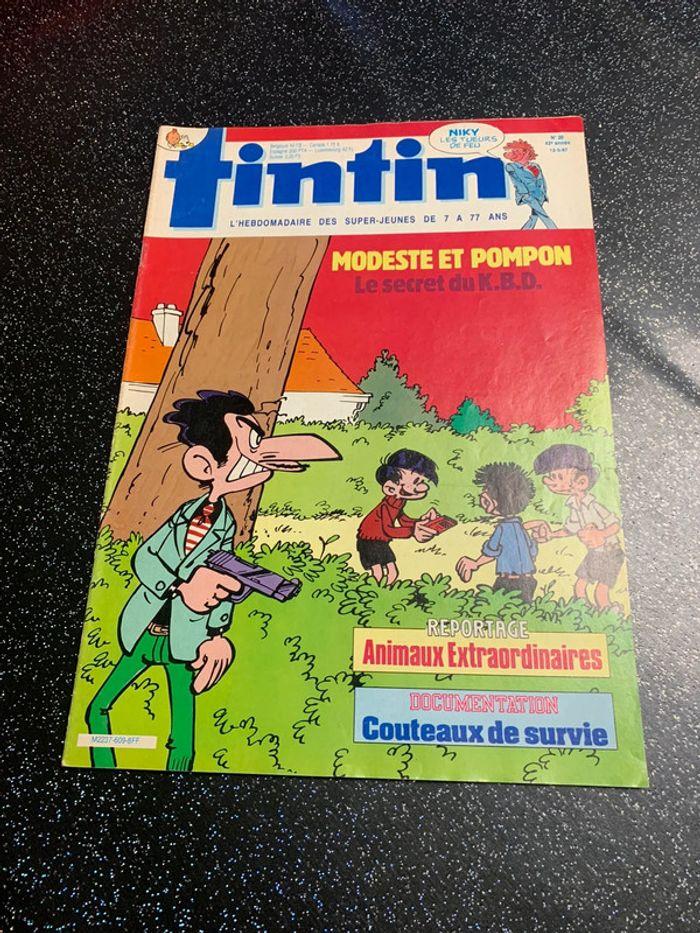 Magazine Tintin N.20 - photo numéro 1