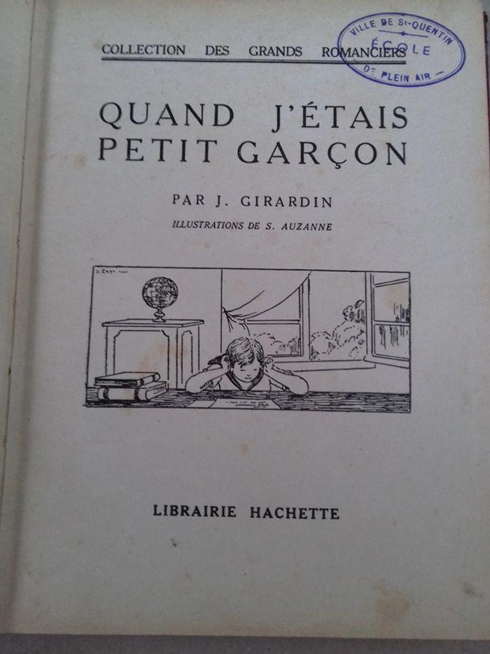 Quand j'étais petit garçon - J. Girardin - photo numéro 5