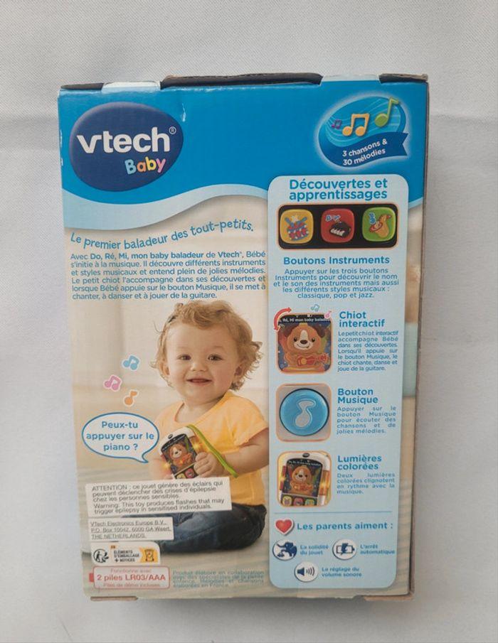 NEUF - Do Ré Mi mon baby baladeur 6-36 mois Vtech baby - photo numéro 2