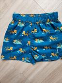 Short de bain tigre