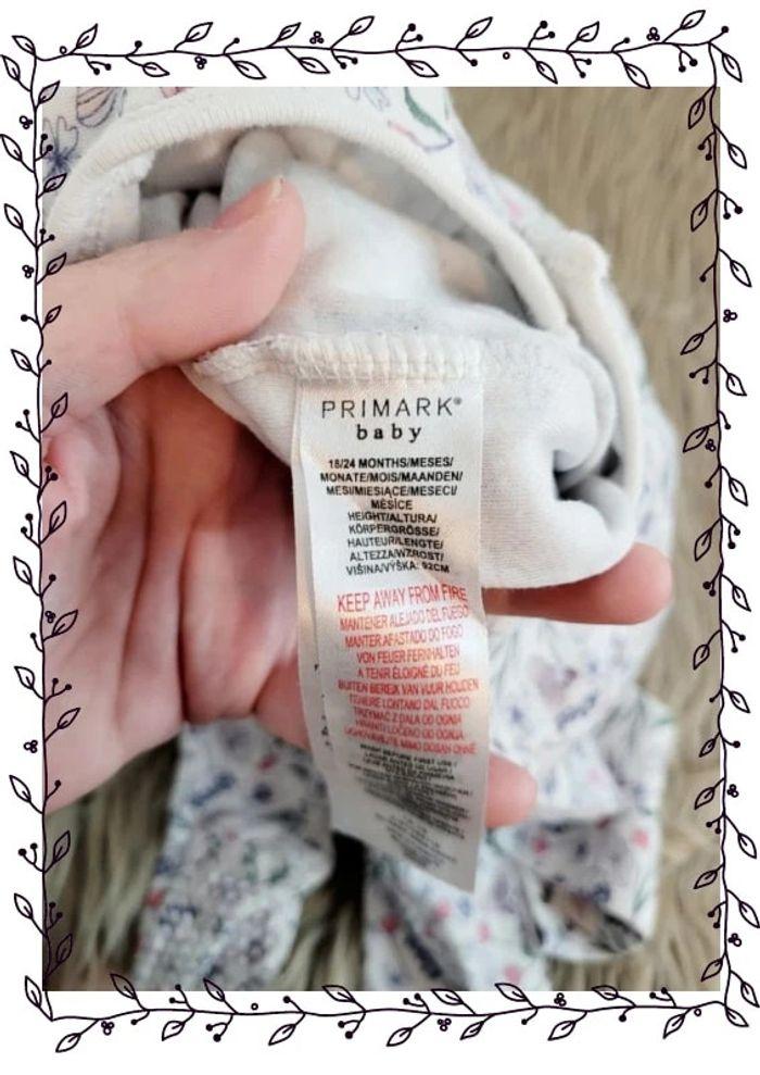 Joli pyjama Primark 18/24 mois - photo numéro 4