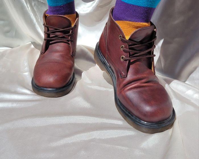 💥 Rare Dr. Martens Made in England Vintage 90's Boots UK 6 FR 39 💥 - photo numéro 17