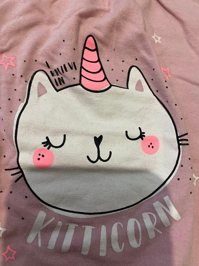 Tee-shirts rose chat licorne tex 36 mois 3 ans - photo numéro 8