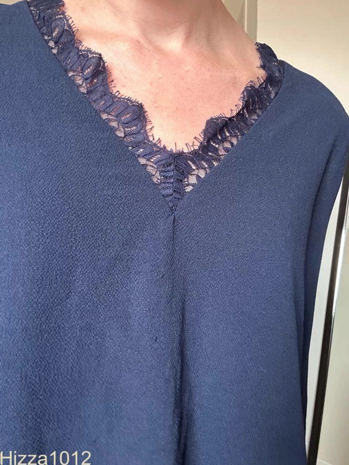 Blouse bleu marine Vero Moda taille 36 💖 - photo numéro 9