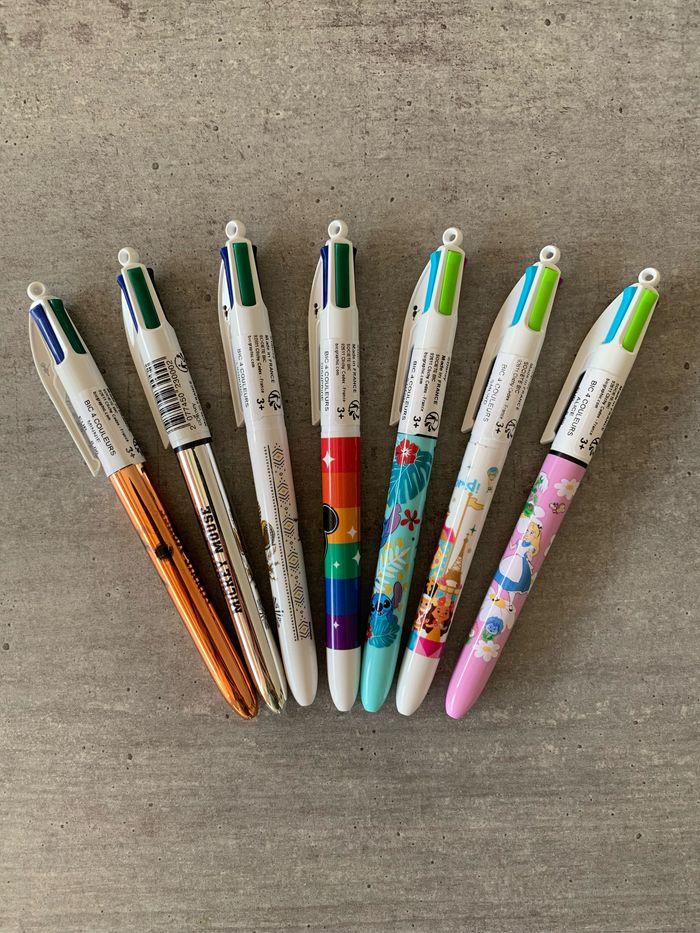 Lot 7 stylos de collection BIC Disney - photo numéro 1