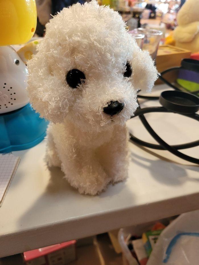 Peluche chiot - photo numéro 3