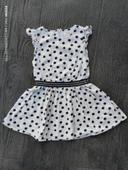 🦋 Jolie robe a pois cintrée 5 ans Orchestra