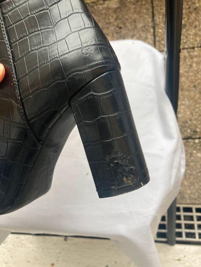 Bottes longues noires h&m taille 39 - photo numéro 5