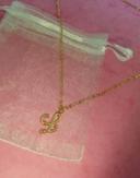 Collier " L" pendentif