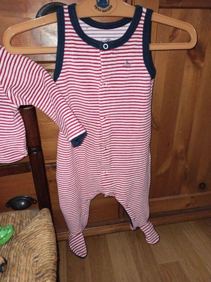 Ensemble petit bateau 3 mois tbe - photo numéro 2