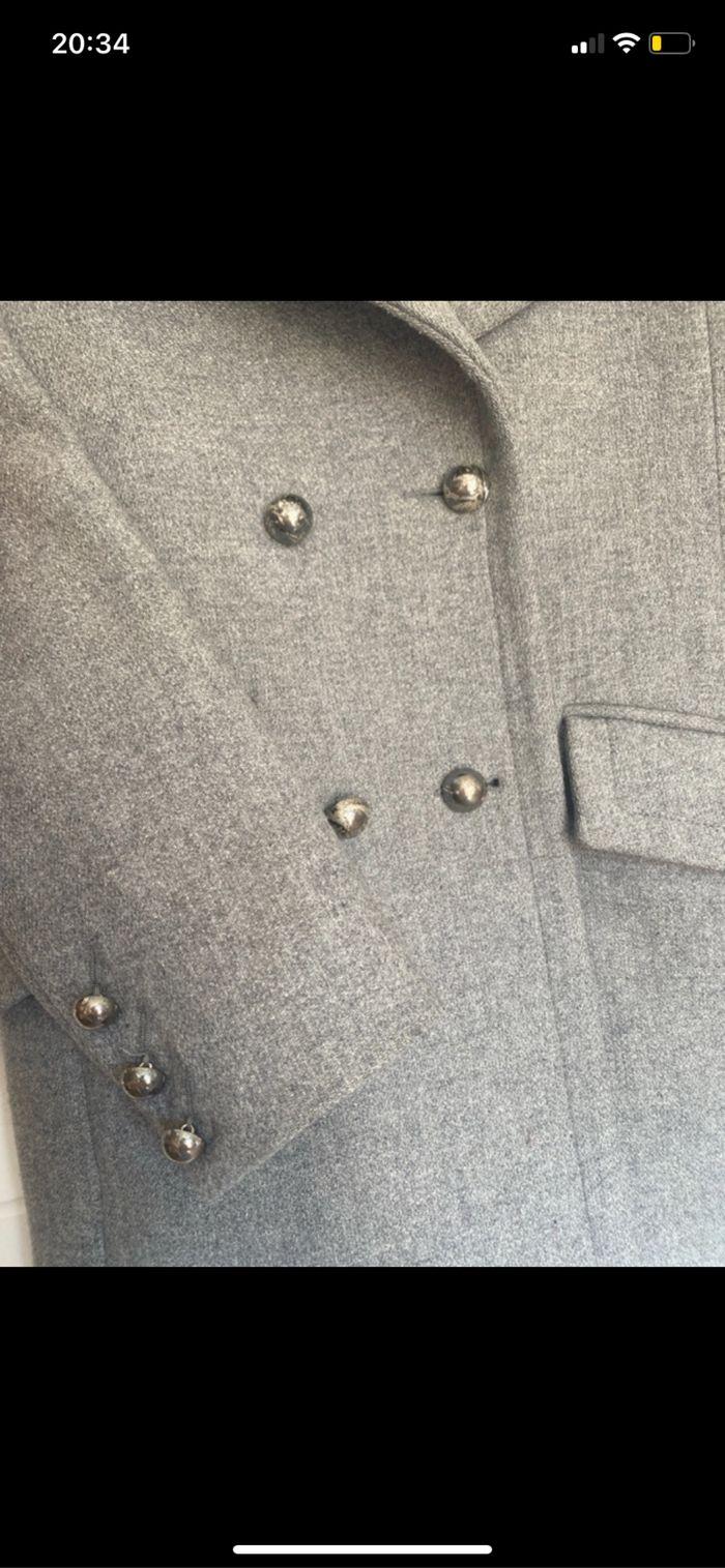 Manteau IKks gris - photo numéro 2