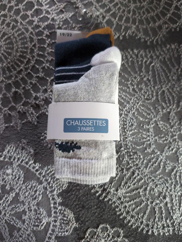 Chaussettes bébé garçon 19/22 - photo numéro 1