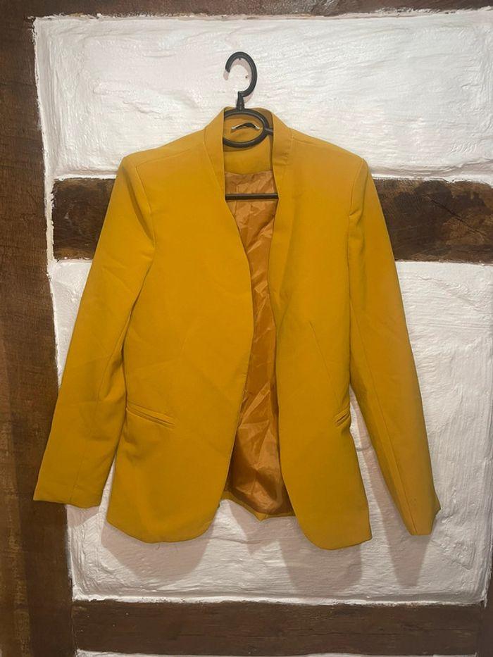 Blazer moutarde - photo numéro 1