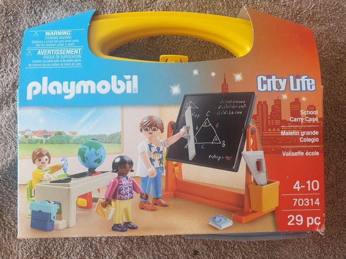 Playmobil City Life - Valisette Ecole - 70314 - photo numéro 1