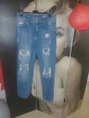 Jean used Taille haute zara