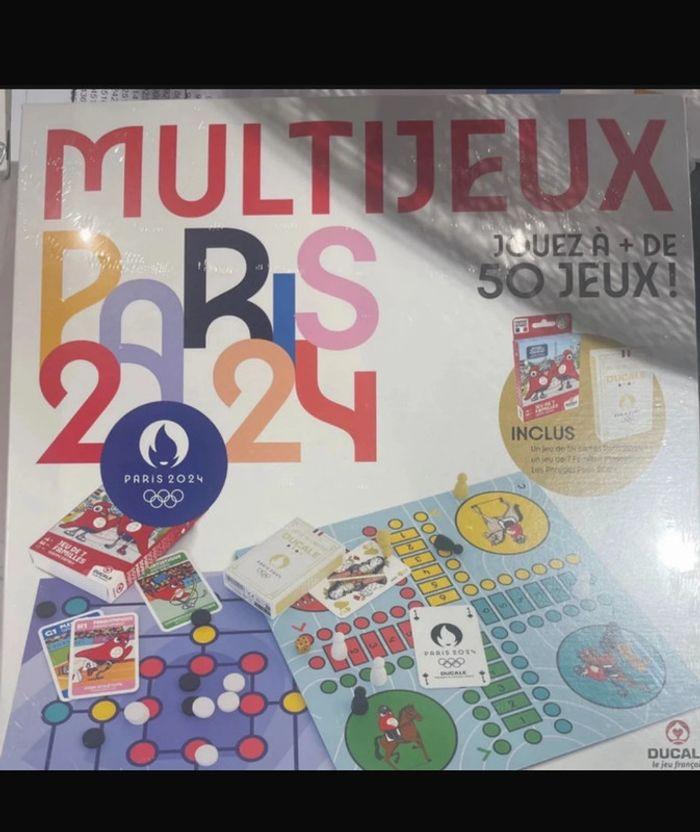 Collector Neuf Jeu société Ducale JO Paris 2024 Jeux Olympiques Neuf 2 jeux de cartes inclus - photo numéro 1