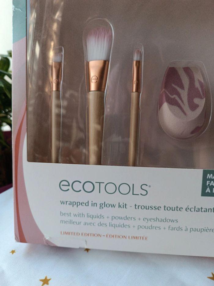 Ecotools trousse pinceau éclatante édition limitée naturel plante - photo numéro 2