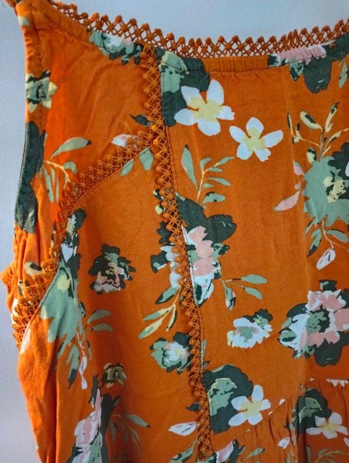 Robe d'été Kiabi (orange), S / 36 / 8 🍊 - photo numéro 4