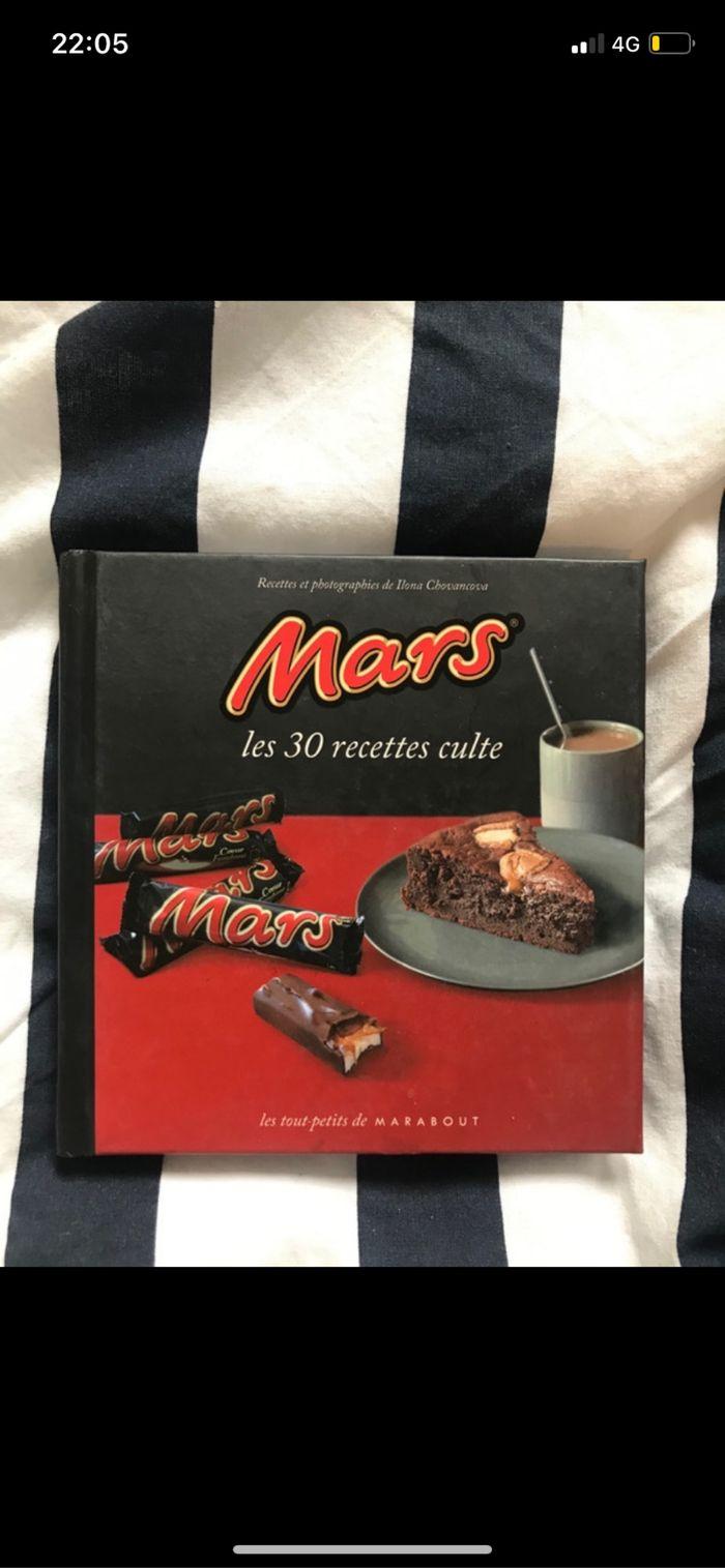 Livre recettes Mars