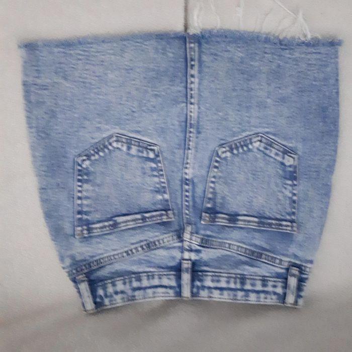 Lot de 2 mini jupes en jean denim Bershka T. 34 - photo numéro 8