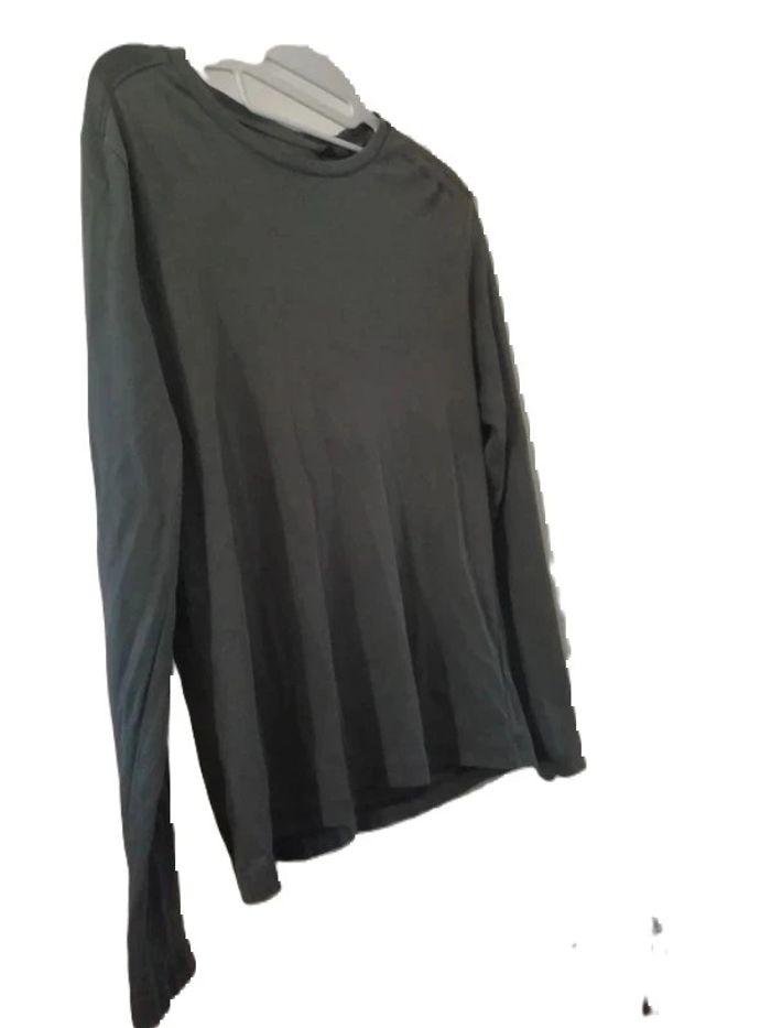 Tee shirt manches longues clokhouse Taille M Gris foncé - photo numéro 1