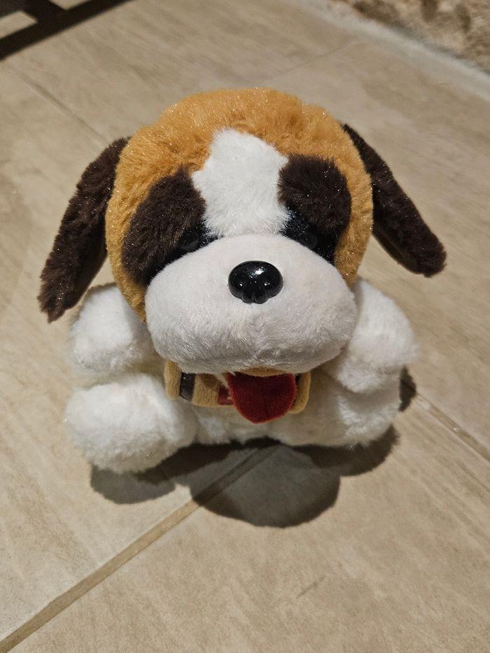 Lot peluches Saint Bernard et ourson - photo numéro 3