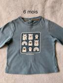 Tee-shirt 6 mois garçon