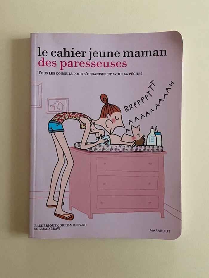 Livre le cahier jeune maman des paresseuses - photo numéro 1