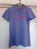 T-shirt puma violet - taille S/M - neuf