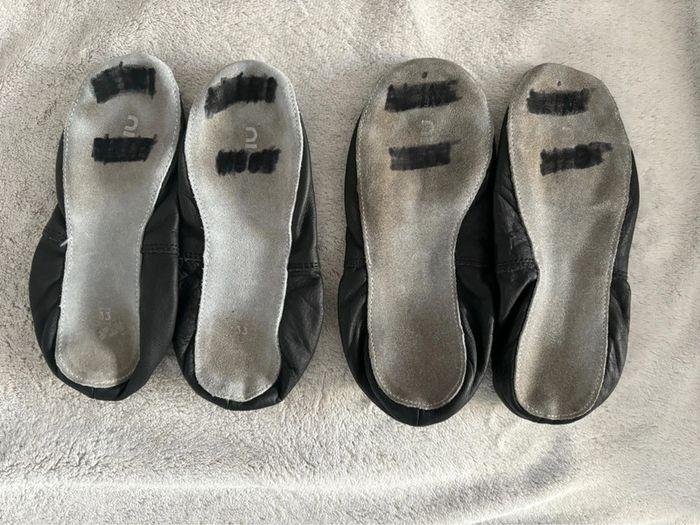 Lot Chaussons cuir 33/34 - photo numéro 2