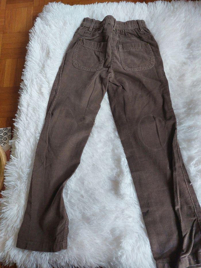 Pantalon velours marron T 8 ans - photo numéro 2