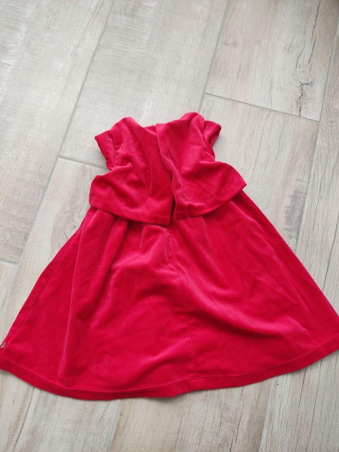 Robe velour rouge - photo numéro 3