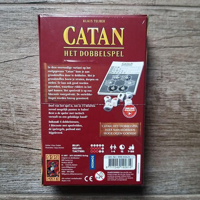 999 Jeux - Catan Le jeu de dés *Neuf/Scellé* - photo numéro 2