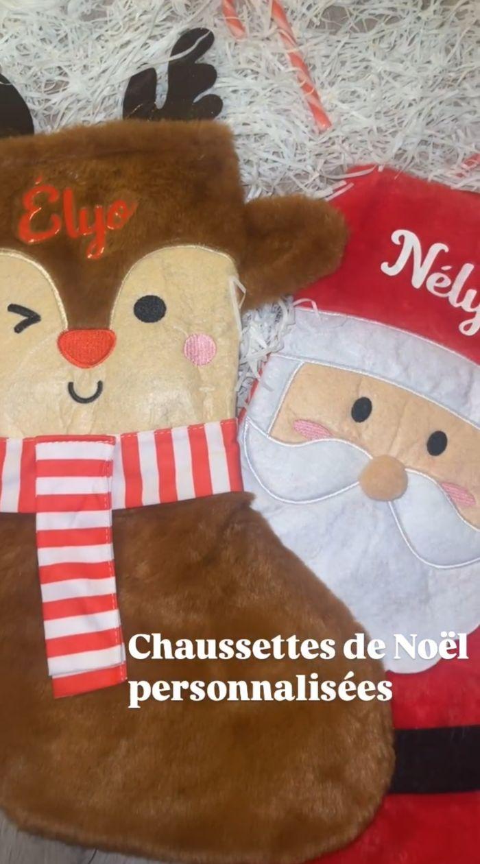 Chaussette de Noël personnalisées - photo numéro 1