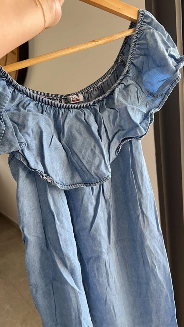 Robe en jean taille unique - photo numéro 4