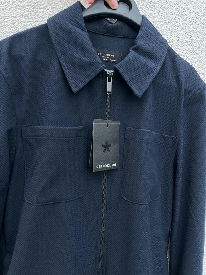 Veste bleu marine Celio - photo numéro 2