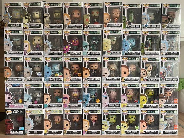 Collection Pop Rick et Morty, Star Wars, Marvel.. - photo numéro 1