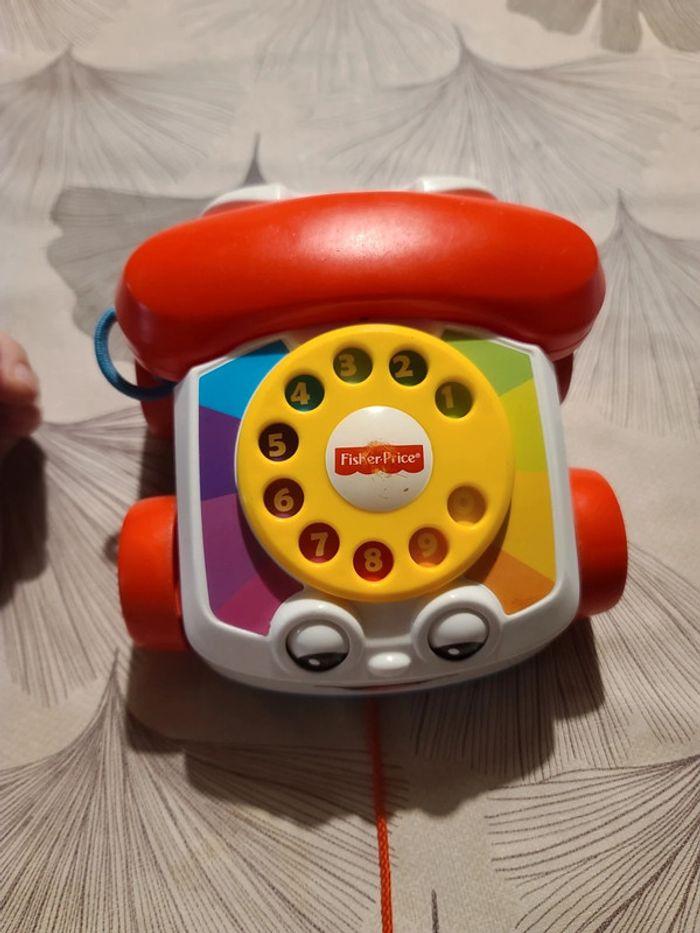 Jouet téléphone à tirer - photo numéro 2