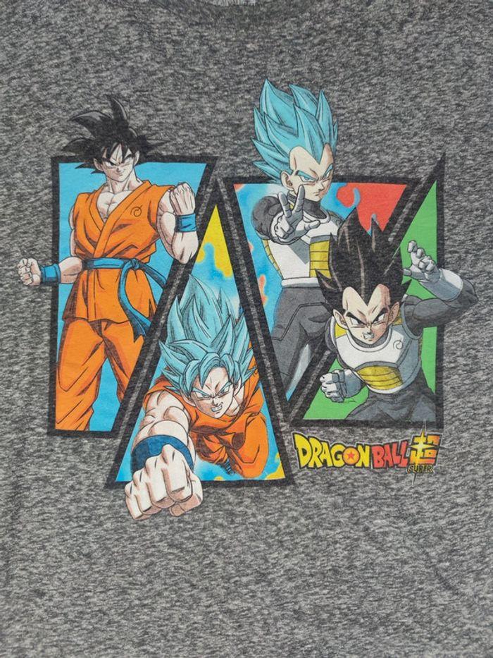 T-shirt Licence Dragonball Z Vintage Gris Taille XL Homme - photo numéro 2