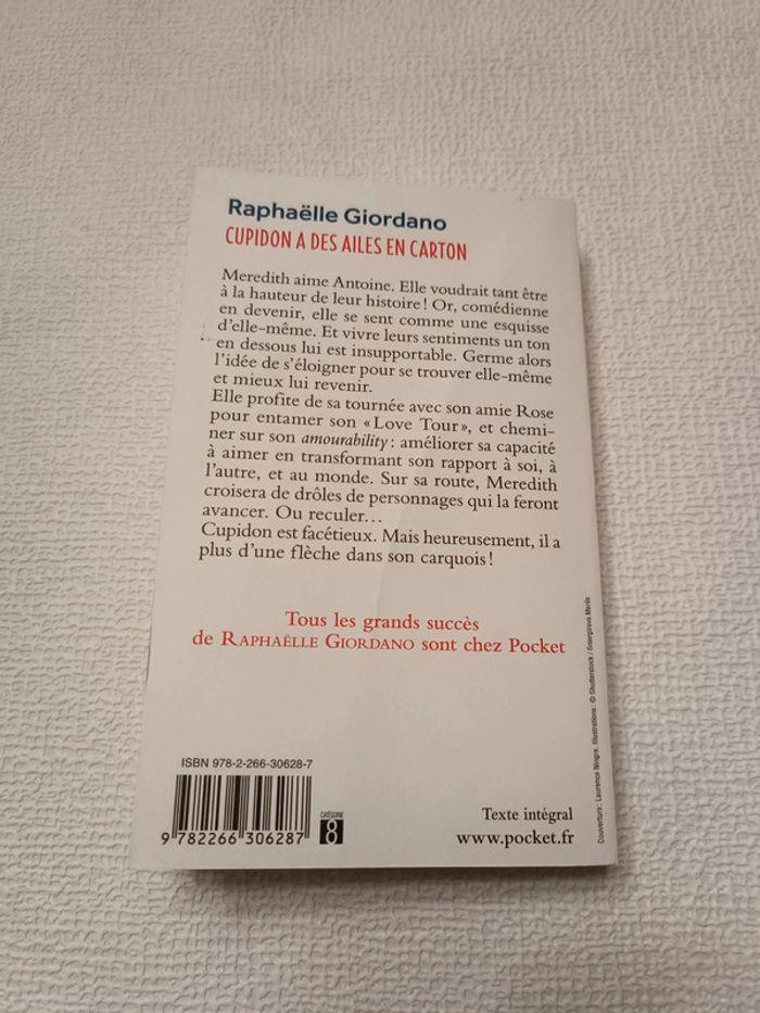 Livre Pocket Cupidon a des ailes en carton Raphaëlle Giordano - photo numéro 3