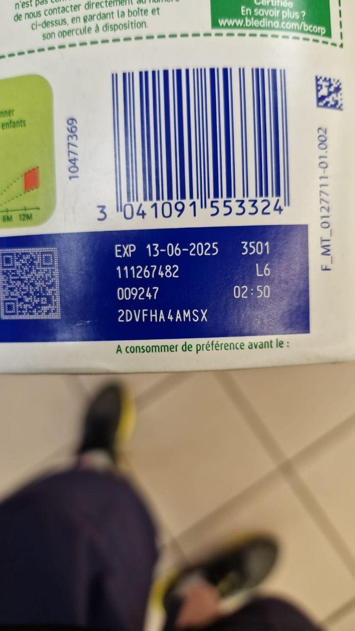 Lait poudre bledilait 3 - photo numéro 2