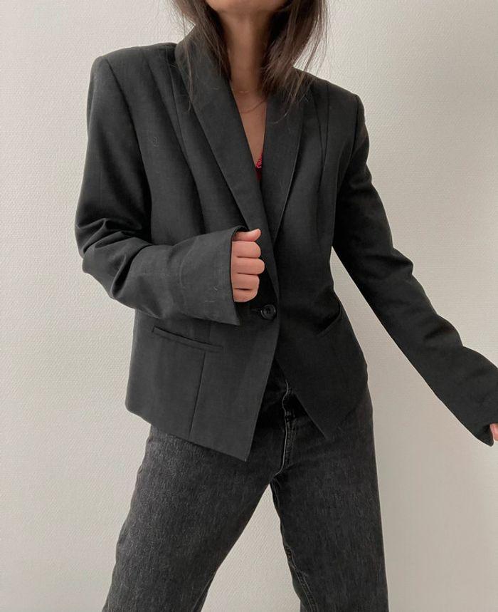 Blazer court anthracite marque Guy Laroche - photo numéro 16