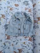 Veste fille en jean