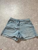 Short en jeans