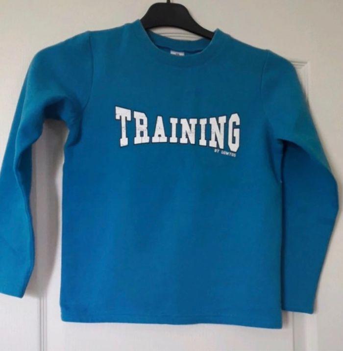 Sweat-shirt bleu