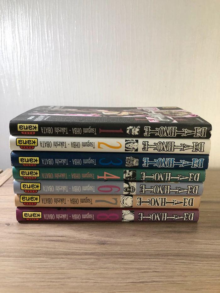 Lot de 7 manga deathnote kana - photo numéro 2