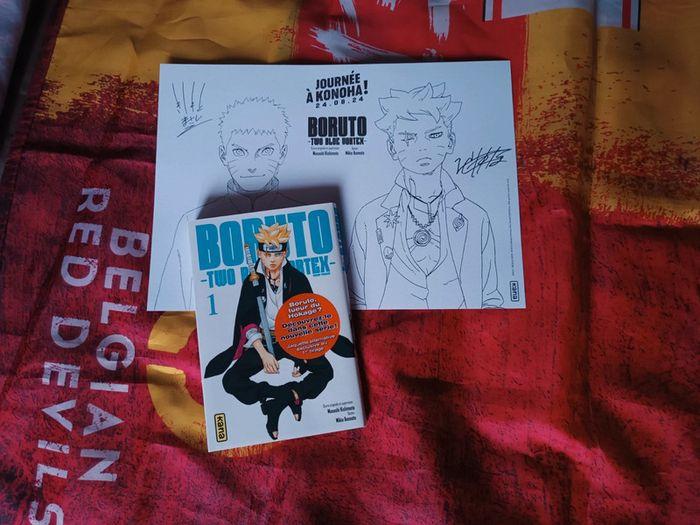 Manga boruto two blue vortex + goodies - photo numéro 1