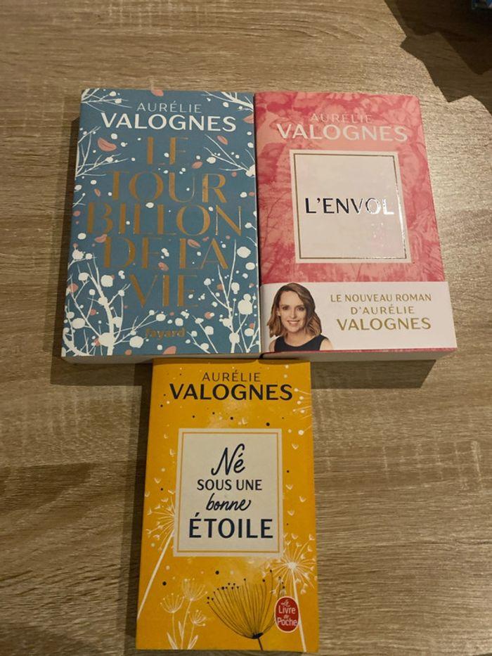 Livres Aurélie Valognes , l envol, né sous une bonne étoile , le tourbillon de la vie - photo numéro 1