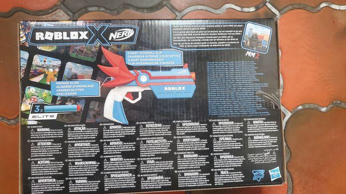 Pistolet NERF édition Roblox MM2 Dart Bringer jamais déballé - photo numéro 2